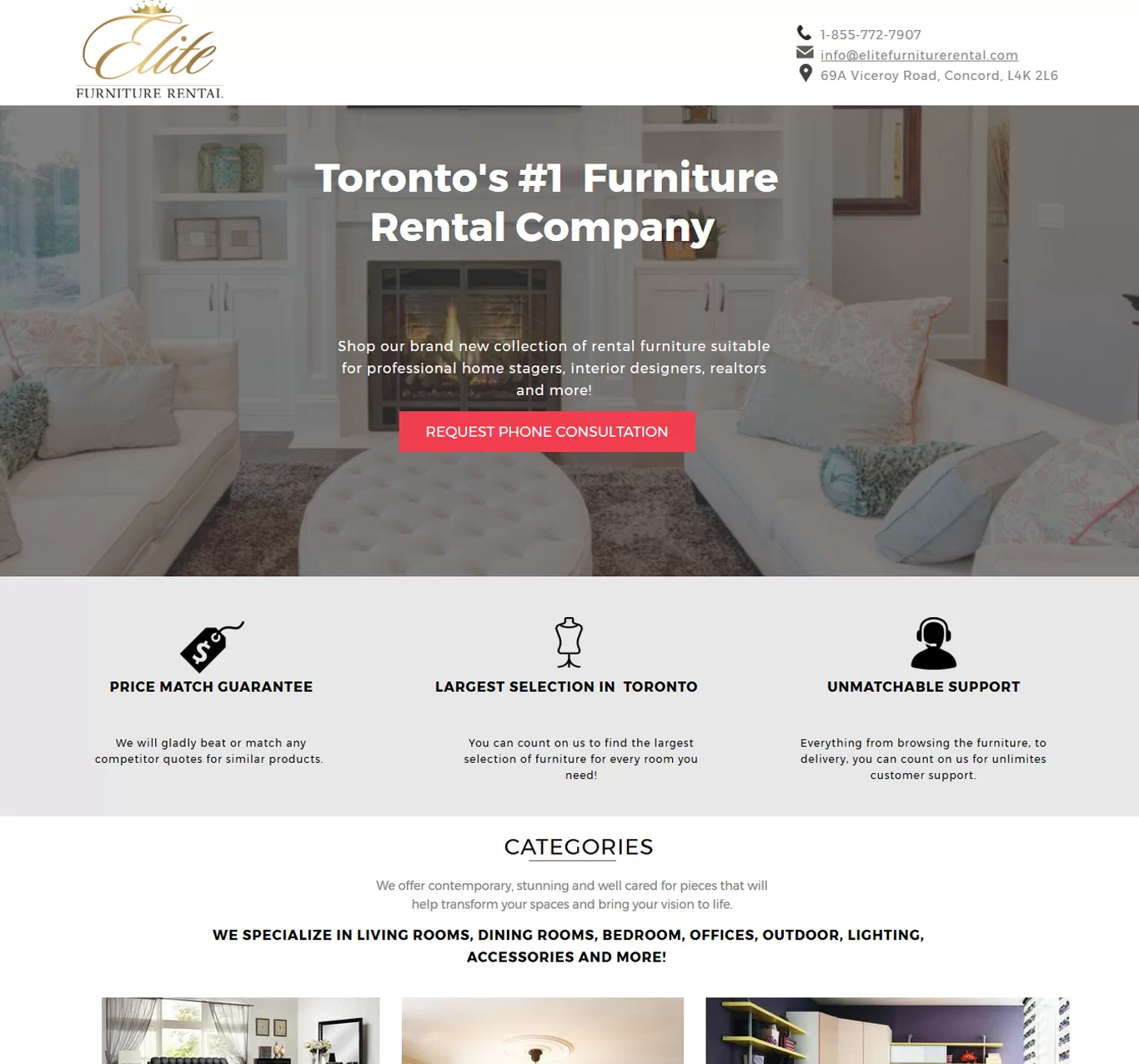 Elite Furniture Rental