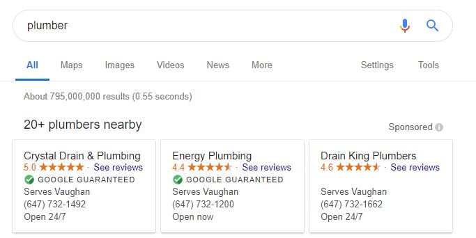 Google Guaranteed Badge