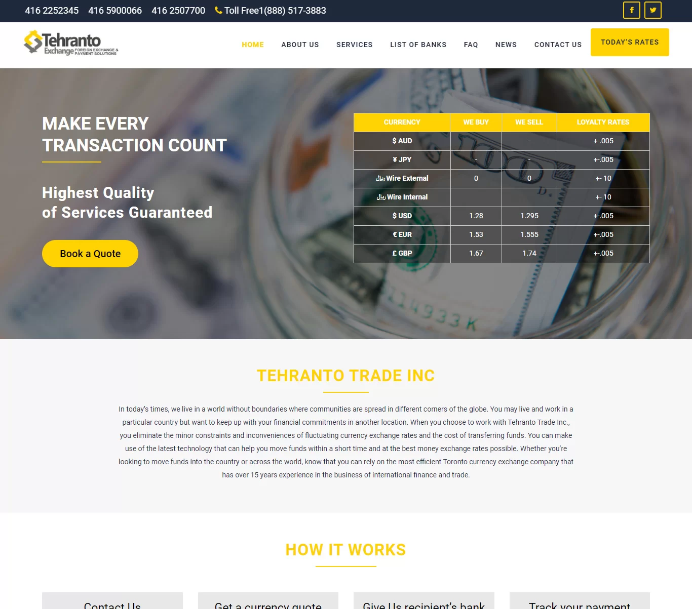 Tehranto Trade Inc