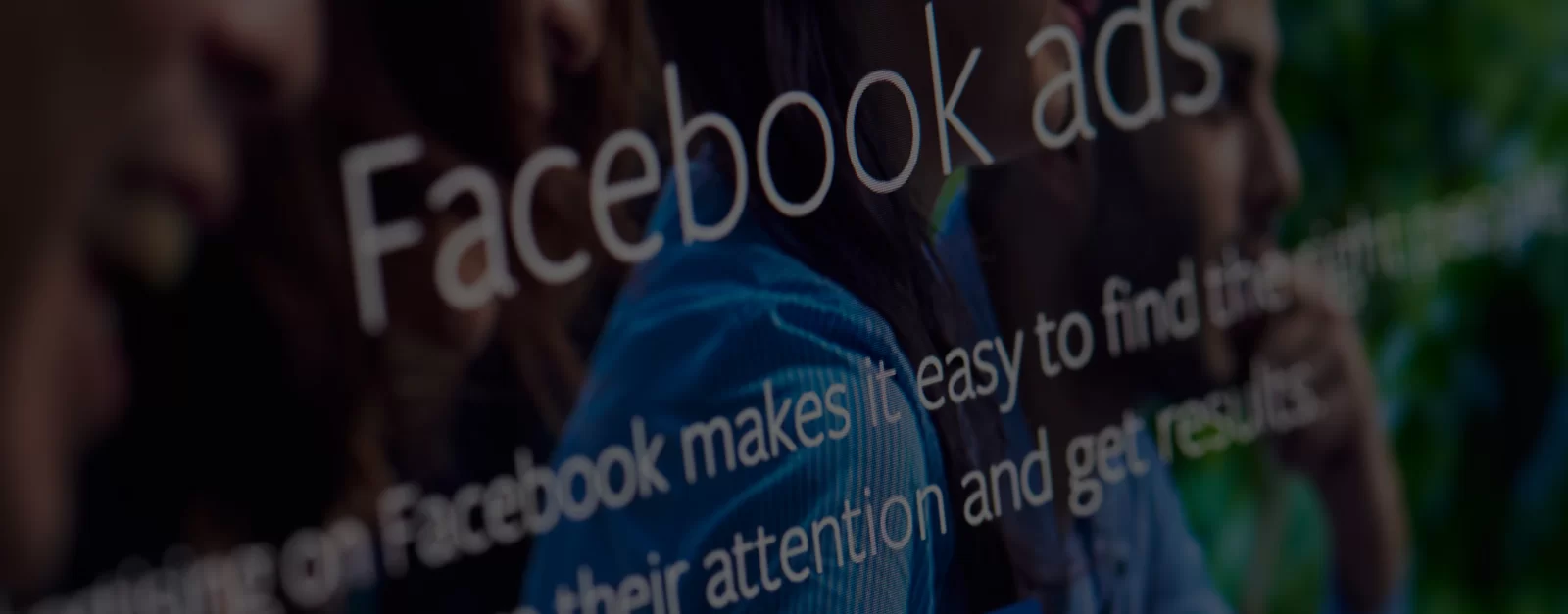 Facebook ads banner