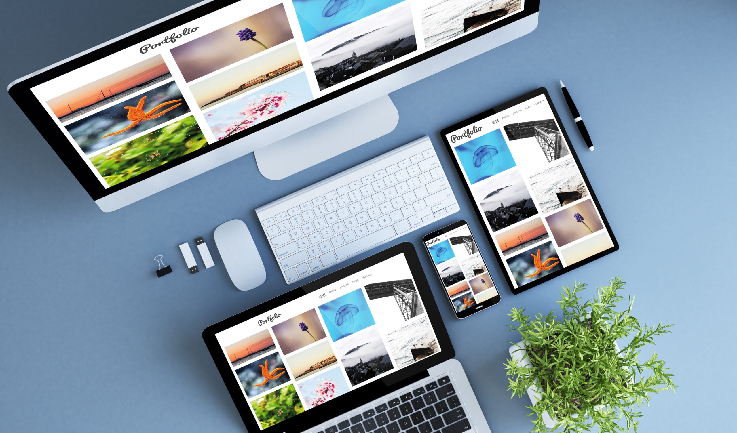 The Web Design Menu