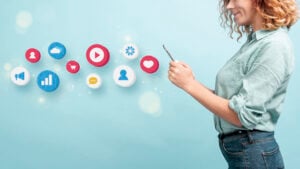 Social media marketing concept marketing with applications 1