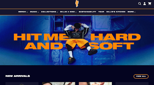 Creative, Stylish and Lasting Impact Website