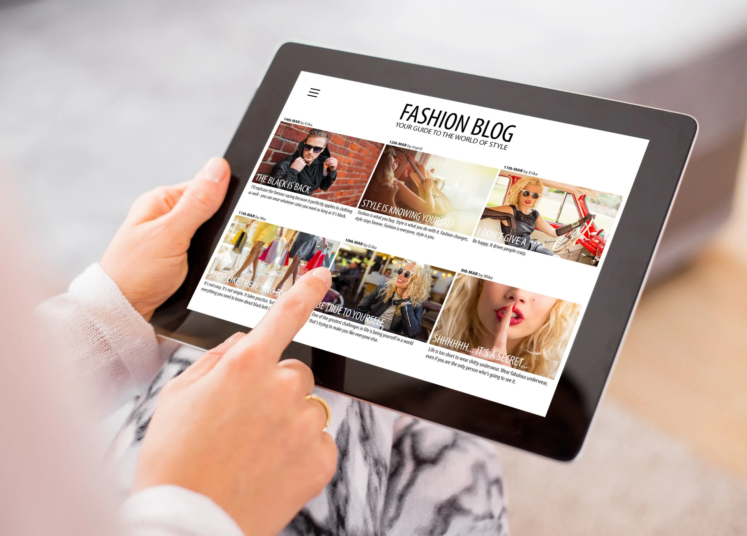 Fashion blog example scaled