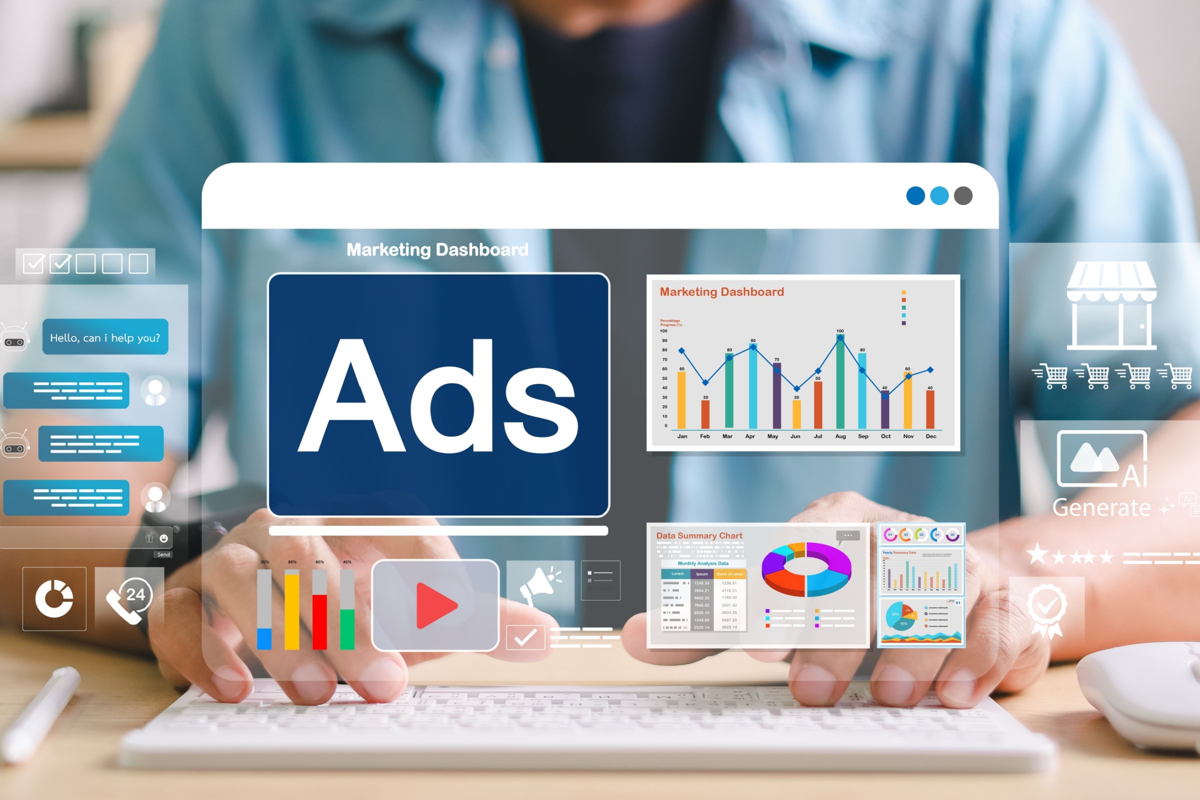 PPC ads dashboard 