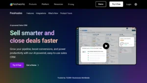 Freshsales CRM Interface