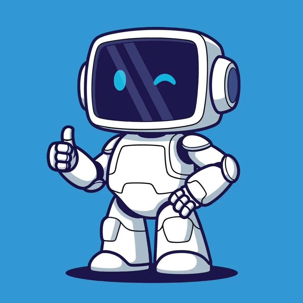Robot thumbs up