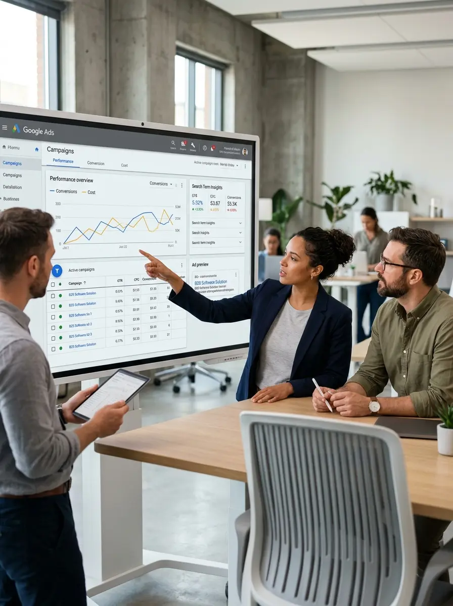 Marketers managing google ads da… 202604282259