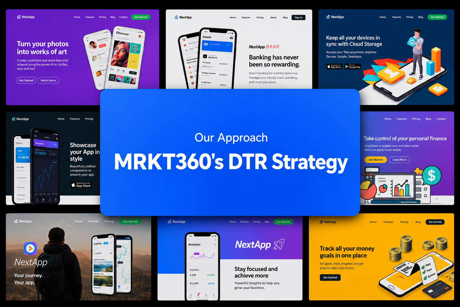 DTR Landing Pages Built For Performance