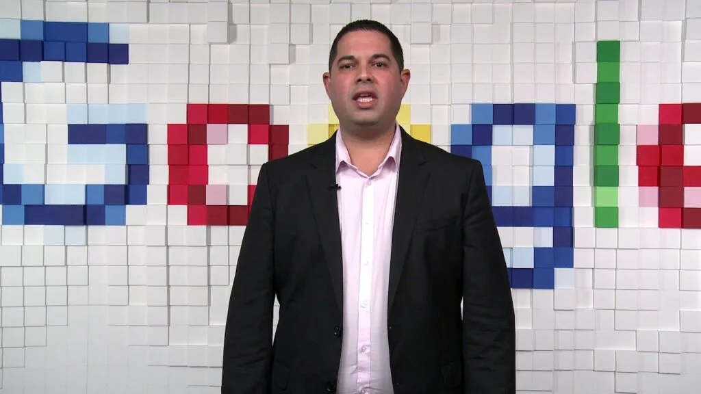 Eran Hurvitz talking about Mrkt360 at Googleplex