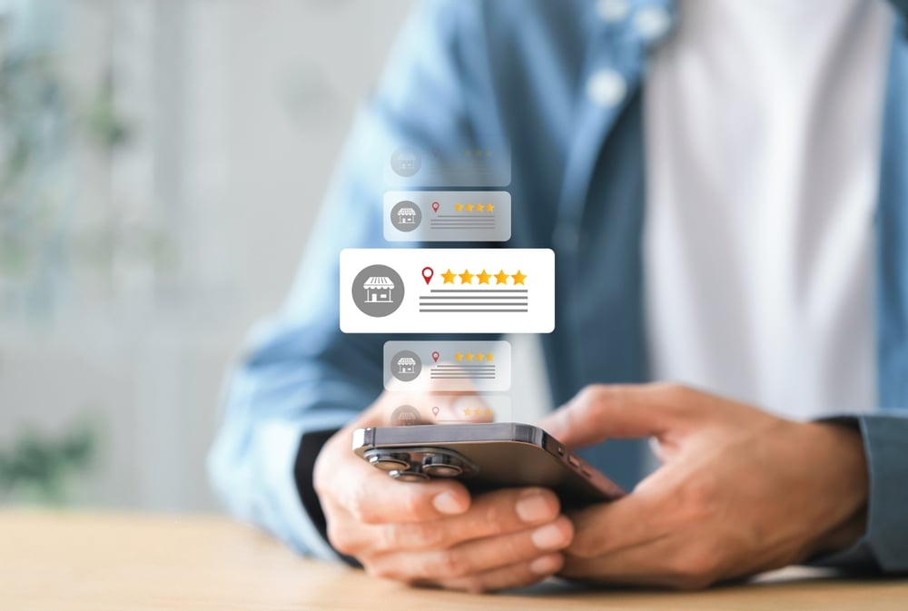 Reviews and local trust signals matter more in local seo